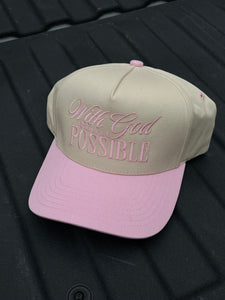 Pink Faith Trucker Hat