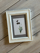Load image into Gallery viewer, Brown Gingham Floral Print