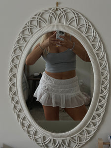 Cotton Mini Skort