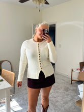 Load image into Gallery viewer, Cream Synched Cardigan