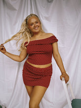 Load image into Gallery viewer, Red Polka Dot Mini Set