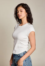 Load image into Gallery viewer, Pointelle Basic Short Sleeve