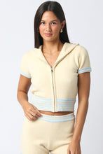 Load image into Gallery viewer, Buttercream Knit Zip Up