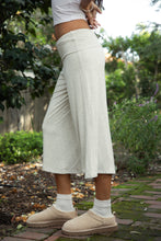 Load image into Gallery viewer, Fold Over Wide Leg Lounge Pants