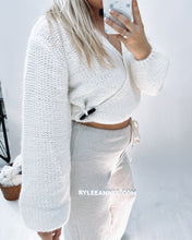 Load image into Gallery viewer, Ivory Knit Wrap Sweater