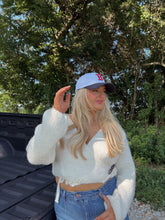 Load image into Gallery viewer, Ivory Knit Wrap Sweater