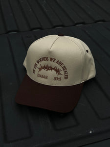 Brown Faith Trucker Hat