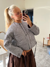 Load image into Gallery viewer, Brown Gingham Jacket