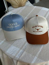 Load image into Gallery viewer, God &amp; Country Music Trucker Hat