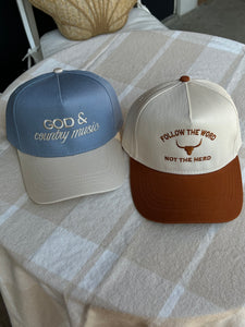 God & Country Music Trucker Hat