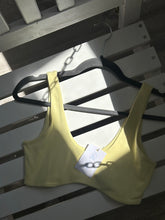 Load image into Gallery viewer, Butter Yellow Sports Bra