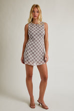 Load image into Gallery viewer, Checkered Mini Dress