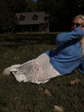Load image into Gallery viewer, Ocean Blue Oversized Sweater