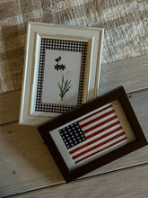Load image into Gallery viewer, Brown Gingham Floral Print