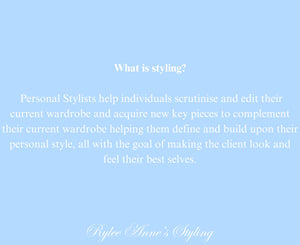 Rylee Anne's Styling - Inquire Form
