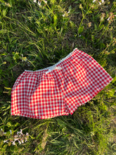 Load image into Gallery viewer, Red Gingham Shorts