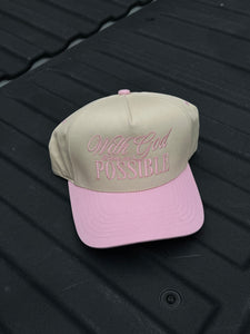 Pink Faith Trucker Hat