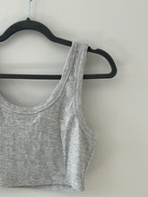 Load image into Gallery viewer, Basic Ribbed Crop Tank Top
