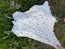 Load image into Gallery viewer, White Floral Tank Dress