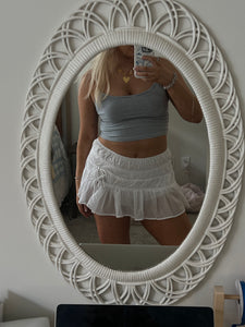 Cotton Mini Skort