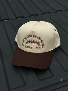 Brown Faith Trucker Hat