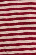 Load image into Gallery viewer, Burgundy &amp; Pink Striped Knit Set
