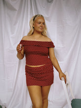 Load image into Gallery viewer, Red Polka Dot Mini Set