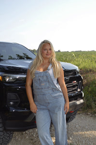 Denim Overalls