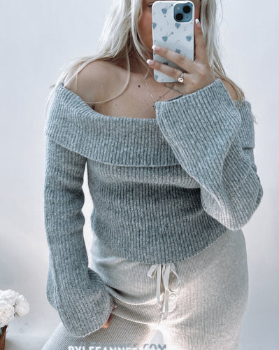 Gray OTS Sweater