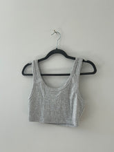 Load image into Gallery viewer, Basic Ribbed Crop Tank Top