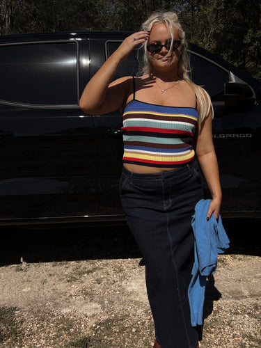 Multi Stripe Tank Top