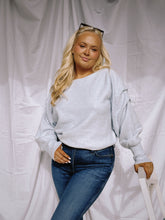 Load image into Gallery viewer, Long Sleeve OTS Light Blue Sweater