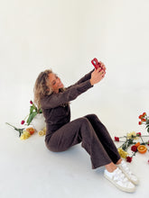 Load image into Gallery viewer, Brown Knit Pants Set
