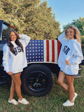 Load image into Gallery viewer, USA Mockneck Matching Short Set
