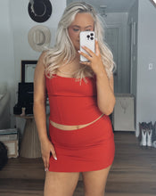 Load image into Gallery viewer, Season Of Red Mini Skirt