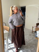 Load image into Gallery viewer, Brown Gingham Jacket