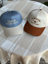 Load image into Gallery viewer, God &amp; Country Music Trucker Hat
