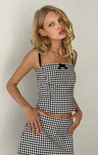 Load image into Gallery viewer, Houndstooth Mini Skirt