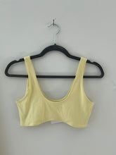 Load image into Gallery viewer, Butter Yellow Sports Bra