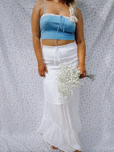 Load image into Gallery viewer, Melody White Maxi Skirt