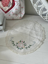 Load image into Gallery viewer, Antique Embroidered Doily