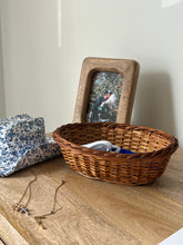 Load image into Gallery viewer, Antique Wicker Basket