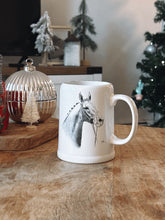 Load image into Gallery viewer, B &amp; W Horse Mug