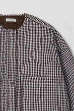 Load image into Gallery viewer, Brown Gingham Jacket