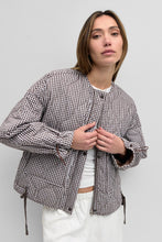 Load image into Gallery viewer, Brown Gingham Jacket