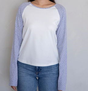 Ditsy Floral Baseball Tee