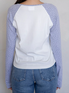 Ditsy Floral Baseball Tee