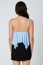 Load image into Gallery viewer, Blue Babydoll Tank Top