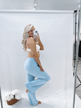 Load image into Gallery viewer, Ocean Blue Knit Pants