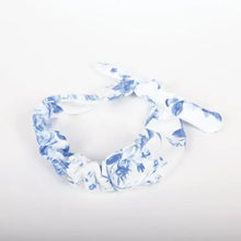 Load image into Gallery viewer, Blue Rose Terry Spa Headband